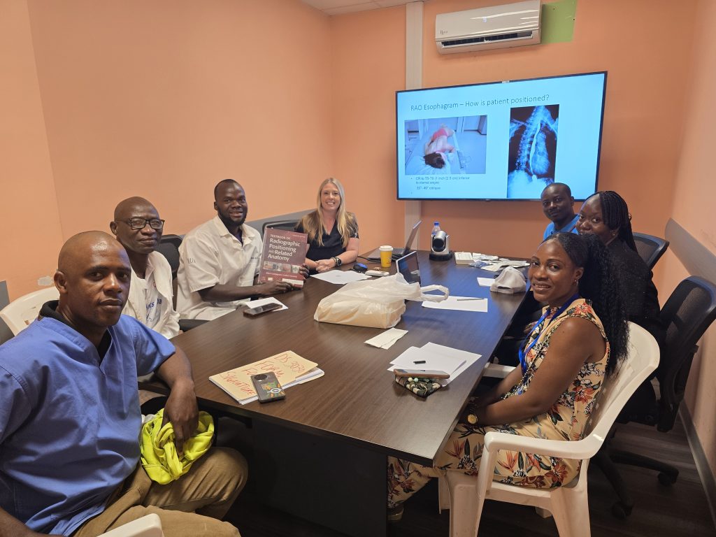 2. Radiographic positioning education Liberia 2024
