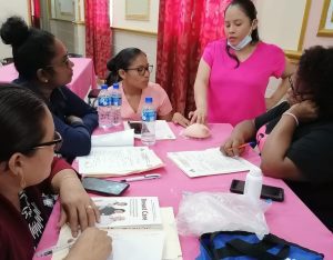 Breast health Navigators Oct 2022 Guyana Cropped